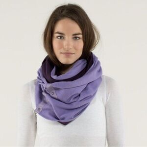 Lululemon Vinyasa Scarf Purple Multi Rulu Zinfandel